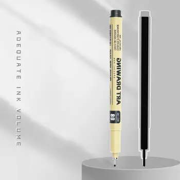 Противообрастающая Ручка Waterproof Fineliner Set 12 Различных По Ширине Линий для художников, Рисующих Эскизы Игольчатой Ручкой