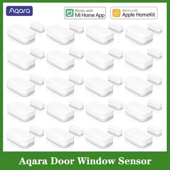 Датчик Двери, Окна Aqara, Беспроводное Подключение Zigbee, Умный Мини-Датчик Двери, Работа С приложением HomeKit Mi Home Для Xiaomi Smart Home