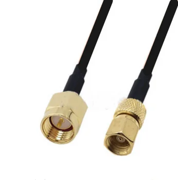 1 шт. адаптер SMA-штекера к SMC-штекеру RF pigtail RG174 Соединительный кабель