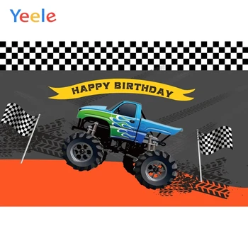 Гоночный автомобиль Yeele Hotwheels, день рождения Мальчика, детские фотофоны, детский фотофон, фотографические фоны для фотостудии