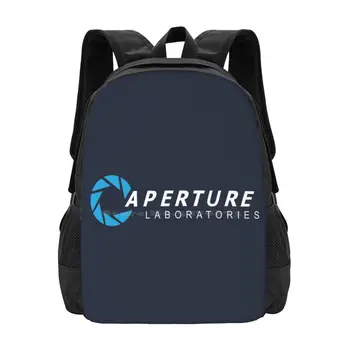 Школьные сумки Aperture Для девочек-подростков, дорожные сумки для ноутбуков Portal Aperture Game