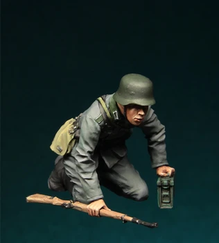 Набор моделей из смолы 1/35, макет исторической военной сцены, пехота в действии-065 В разобранном виде, неокрашенная миниатюра для хобби