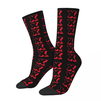 Зимние Теплые мужские и женские носки Ajax X X X в стиле ретро, нескользящие носки для экипажа