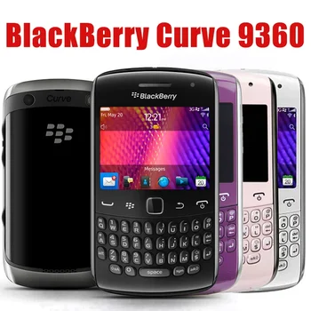 Оригинальный Разблокированный Смартфон BlackBerry Curve 9360 Bluetooth Мобильный 5-Мегапиксельная Камера Для Мобильного Телефона Панель GPS QWERTY Клавиатура BlackBerry OS