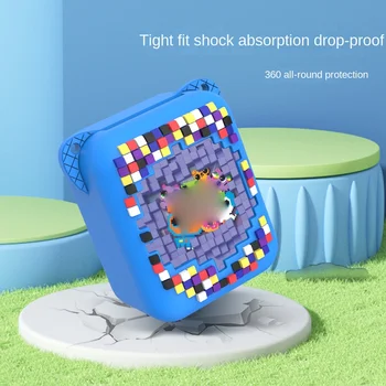 Силиконовый защитный рукав в стиле Маленького Медведя, водонепроницаемый силиконовый чехол для предотвращения падения для интерактивной виртуальной игрушки Bitzee