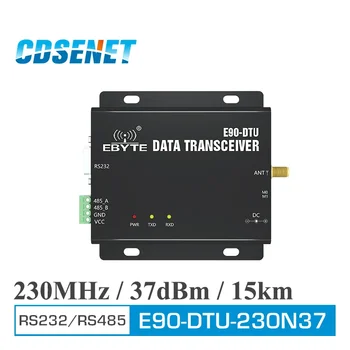 E90-DTU (230N37) Беспроводной приемопередатчик RS232 RS485 230 МГц 5 Вт на большие расстояния 15 км, узкополосный приемопередатчик 230 МГц, радиомодем