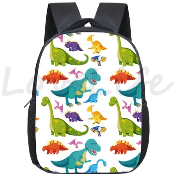 Рюкзак с животными и динозаврами, детская сумка для книг с героями мультфильмов, рюкзак для малышей, Сумки для детского сада, школьные сумки для мальчиков и девочек, 12-дюймовые Mochilas