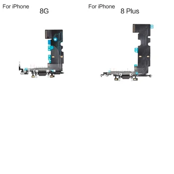 Alideao-Гибкий USB-кабель для зарядки iPhone 8 8 p 8 Plus, разъем для док-станции для зарядки, нижний порт для зарядки, 1 шт., Оптовые продажи