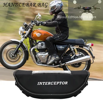 Универсальная сумка на руль мотоцикла с сенсорным экраном, сумка для хранения телефона для Interceptor 650 Interceptor 650 Twin Continental GT650