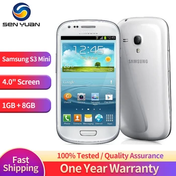 Оригинальный Samsung I8190 Galaxy S III S3 Mini 3G Мобильный Телефон 4.0 