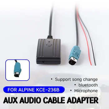 кабель-адаптер Bluetooth-приемника Aux для модуля громкой связи Hifi aux для Alpine CD Host KCE-236B 9870/9872