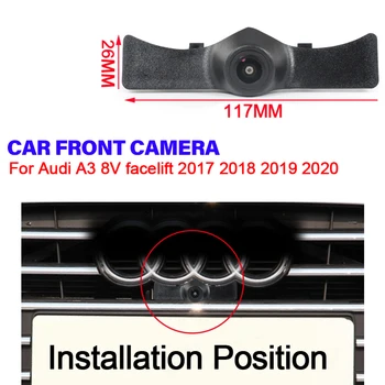 HD CCD AHD Вид Спереди Автомобиля Парковка Ночного Видения Позитивная Водонепроницаемая Камера С Логотипом Для Toyota RAV4 XA50 2019 2020 2021 широкоугольный