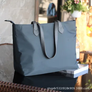 Женские сумки через плечо, модные сумки-тоут, женские деловые портфели, нейлоновые сумки, ранцы, сумка для ноутбука большой емкости