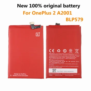 Оригинальный Аккумулятор телефона BLP579 Для Oneplus 2 A2001 Replacememt Bateria Высокой Емкости 3200/3300 мАч BLP579 Batteries