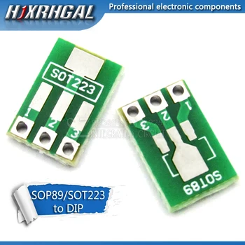 20шт SOT89 SOT223 для платы переноса печатной платы DIP DIP Pin Board Pitch Adapter наборы ключей hjxrhgal