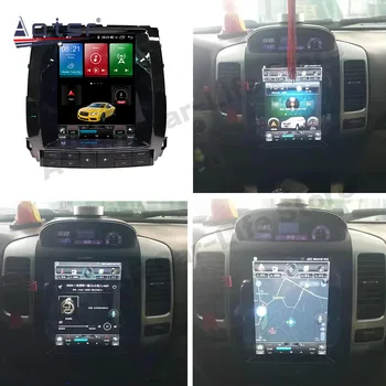 Мультимедийный видеоплеер Android 12 в стиле Tesa для Toyota Land Cruiser Prado 150 2002 2003 2004-2009, стереосистема GPS, головное устройство