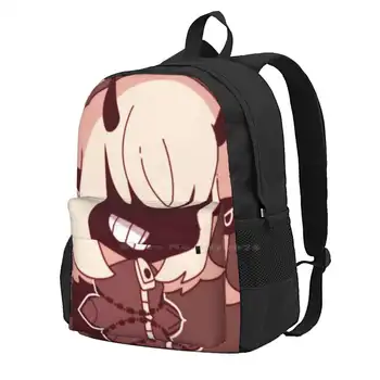 Рюкзак для подростков, студентов колледжа, Дорожные сумки для ноутбука Demondice Mori Calliope, рэпер Vtuber