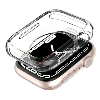 Протектор для Apple Watch 45mm Case Series 7 41mm protection Ультразащитный Бампер для iWatch Apple Watch 40mm Se 44mm 6 5 4