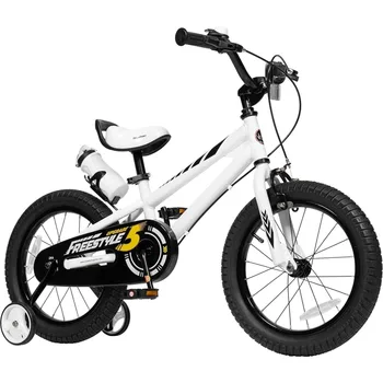 Новый детский велосипед с двойными ручными тормозами 14-дюймовый Обучающий велосипед для малышей с тренировочными колесами для мальчиков и девочек Начинающих в возрасте 3-5 лет
