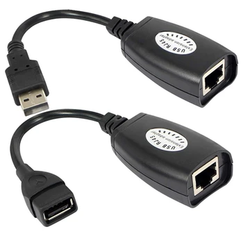 Удлинитель сетевого кабеля USB к RJ45 RJ 45 Удлинитель сетевого кабеля USB к усилителю сигнала сетевого порта