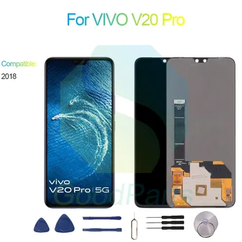 Для VIVO V20 Pro ЖК-дисплей 2018 Для VIVO V20 Pro Замена сенсорного планшета в сборе