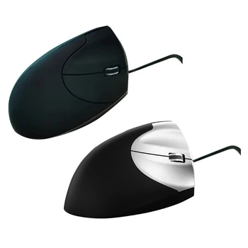 Вертикальная мышь Эргономичная оптическая 3-клавишная игровая офисная мышь для ПК /ноутбука