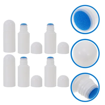 6 шт. Бисквитные бутылочки для жидкости для путешествий, контейнеры для аппликатора с пустой головкой, бутылочки для нанесения из АБС-пластика