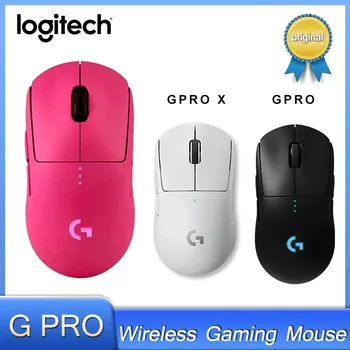 Беспроводная игровая мышь Logitech G Pro X Superlight Gpw Pink 25k Hero Легкая механическая игровая мышь с двойным режимом подзарядки