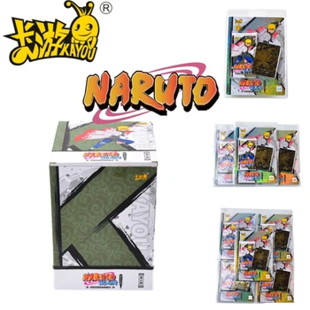 KAYOU Подлинная карта Наруто, серия сумок для персонажей аниме Ninja Fantasy, коробка для флэш-карт, игрушка для мальчика, Коллекционная карта подарков на День рождения