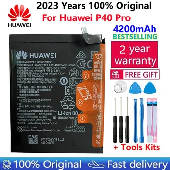 100% Оригинальная замена батареи Hua Wei HB536378EEW для HUAWEI P40 Pro P40Pro Оригинальные аккумуляторы для телефонов