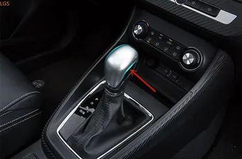 Для MG ZS 2017-2019 Высококачественная ABS Хромированная головка рычага переключения передач декоративная крышка рычага переключения передач Защита от царапин автомобильные аксессуары