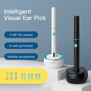 3,5 мм эндоскоп для удаления ушной серы Беспроводной ушной прицел отоскоп видео HD WiFi мини-камера для чистки ушей для iPhone Android