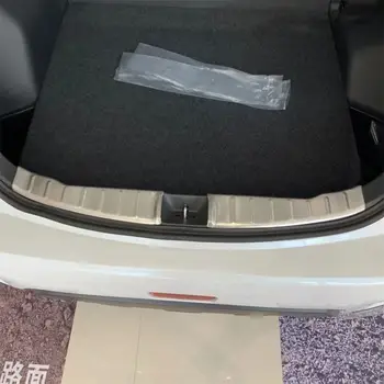 Автомобильный стайлинг из нержавеющей стали для Mitsubishi ASX 2013-2019 2020 2021 Защитный кожух заднего бампера, накладка на порог багажника
