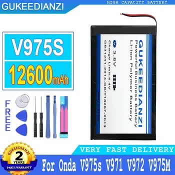 Аккумулятор GUKEEDIANZI для ноутбука, Аккумулятор Большой мощности для Onda, V972, V971, V975M, 12600 мАч
