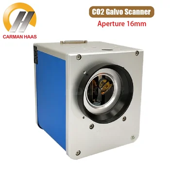 Высококачественная цифровая головка сканера Galvo с экономичным использованием CO2 с диафрагмой 16 мм, лазерная головка Galvo для лазерной маркировки