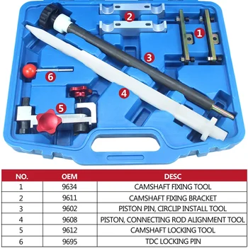 Набор инструментов для блокировки распределительного вала, набор инструментов для газораспределения Porsche 911 (996/997)/Boxster (986/987)