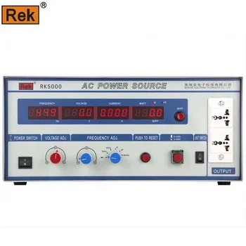 Источник питания RK5000 переменного тока с регулируемой частотой, стабилизированный Преобразованием частоты переменного тока 0-400 Гц с высокой точностью