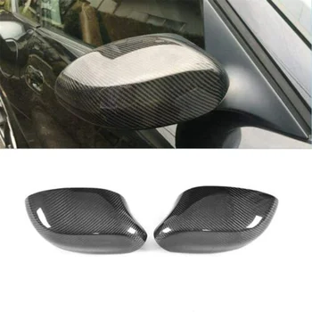 Заглушки для боковых зеркал заднего вида из настоящего углеродного волокна подходят для BMW E85 Z4 2002-2008 гг.