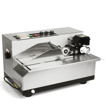 Печатающая машина непрерывного кодирования на стальном колесе с чернилами, Более широкая дата производства, Номер партии, штамп для маркировки пакетов для пищевых продуктов, печатная машина
