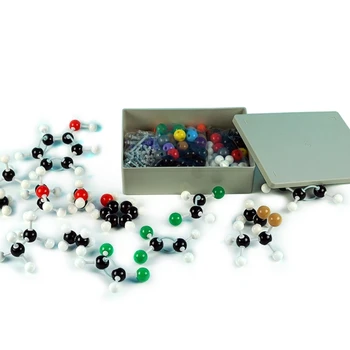 444 шт. Молекулярные модели неорганической и органической химии, научные атомы, молекулярные модели атомов с цветовой кодировкой для детей 45BA