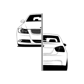 RuleMylife для bmw e90, автомобильные наклейки с принтом, наклейка, аниме, милые автомобильные аксессуары, украшения, pegatinas para coche