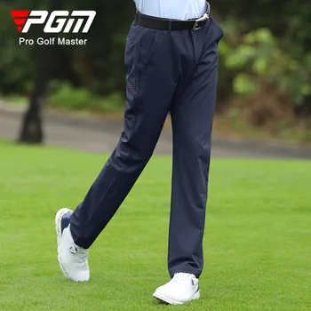 Новые брюки для гольфа PGM, мужские брюки для гольфа, спортивные брюки, эластичная, свежая, удобная, дышащая мужская одежда