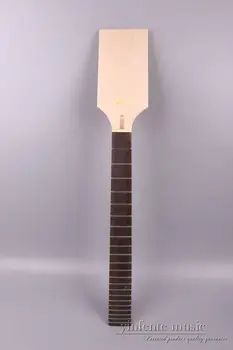 Новый гитарный гриф Yinfente, 24,75-дюймовый Кленовый гриф из розового дерева, головка-лопатка без инкрустации, 22 дюйма