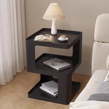 Хранение Современная тумбочка прикроватная Nordic Home Черный ночной столик для хранения Nordic Living Room Comoda Pra Quarto Decoration