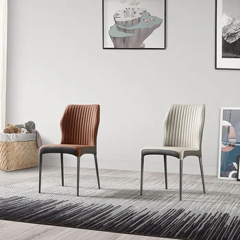 Роскошные Минималистские стулья Уникальные Дизайнерские Эргономичные Стулья со спинками Современная мебель для обеденного стола Cadeiras De Jantar в скандинавском стиле