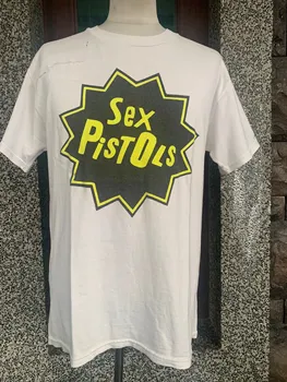 Винтажная футболка рок-группы Sex Pistols