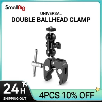 SmallRig Cool Ball Head Adapter Arm V4 Многофункциональный с Нижним Зажимом Для DJI Ronin Gimbal DSLR Камеры ЖК-Монитор LED - 1138