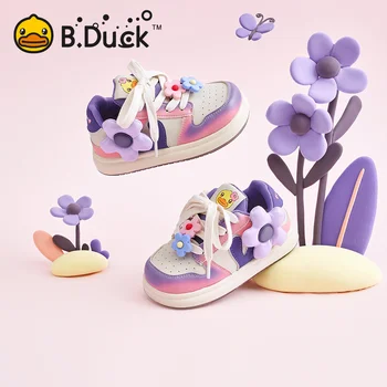 B.Duck Детская обувь Обувь для девочек Весна и осень Новая детская обувь Спортивная обувь для девочек Детская обувь