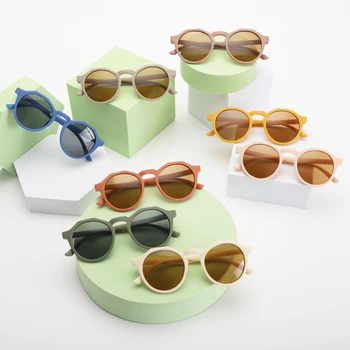 Детские солнцезащитные очки бренда 2022, популярные очки в оправе UV400 для малышей, Очки для детей на открытом воздухе, Милые Очки для девочек для летнего пляжного отдыха