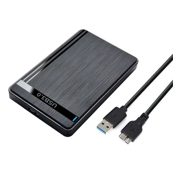Корпус SSD- USB3.0 Адаптер для жесткого диска для портативных ПК 2,5 дюйма -Последовательный SSD-накопитель для внешнего мобильного 2,5-дюймового жесткого диска